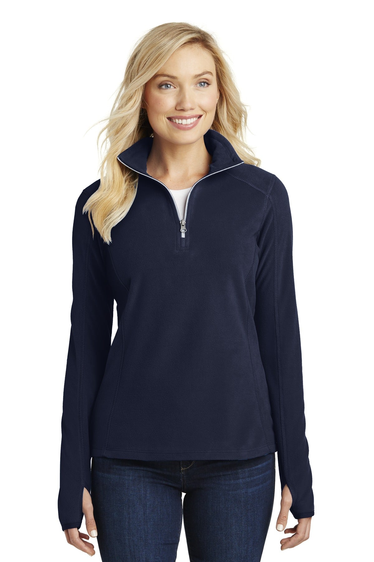 Port Authority? Women's Microfleece 1/2-Zip Pullover. L