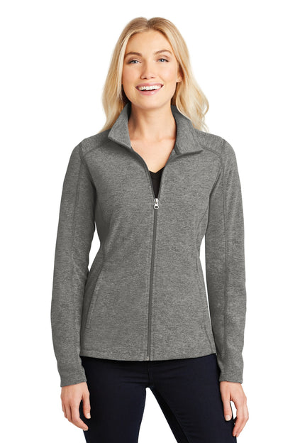 Port Authority? Women's Heather Microfleece Full-Zip Ja
