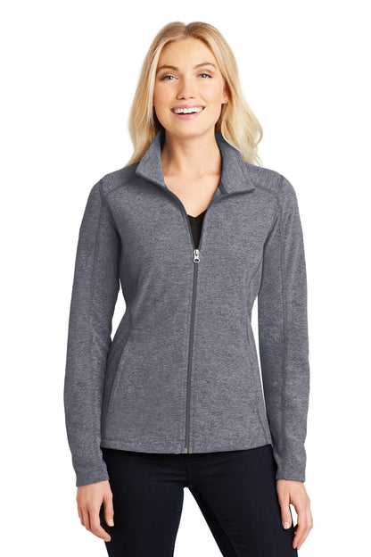 Port Authority? Women's Heather Microfleece Full-Zip Ja