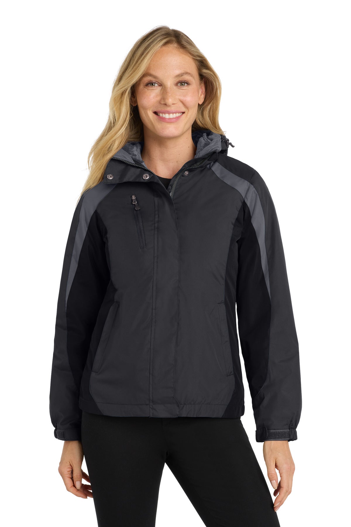 Port Authority® Women's Colorblock 3-in-1 Jacket
