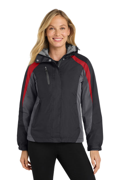 Port Authority® Women's Colorblock 3-in-1 Jacket