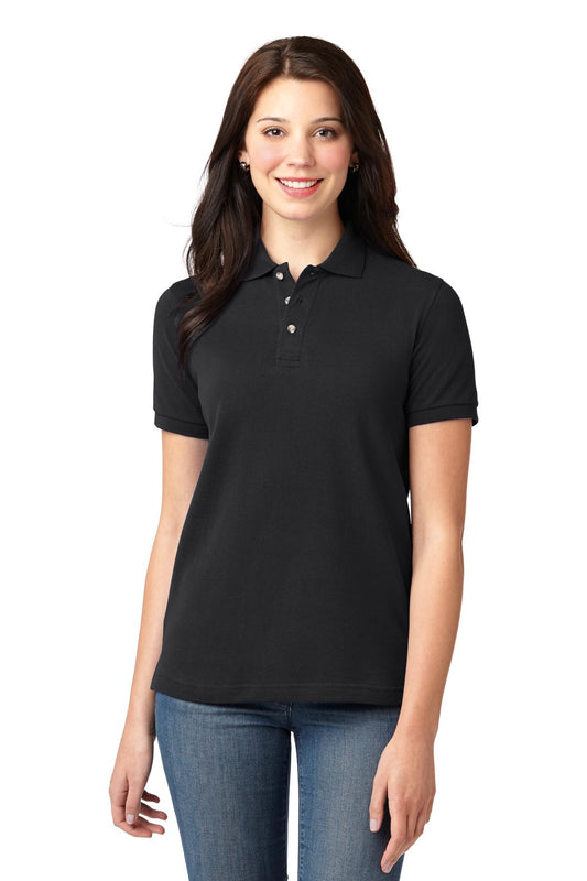 Port Authority? Women's Heavyweight Cotton Pique Polo.