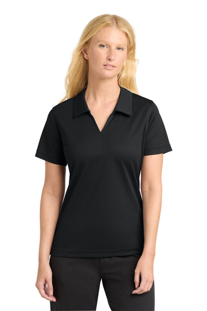 Sport-Tek® Women's Dri-Mesh® V-Neck Polo