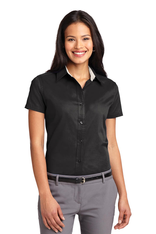 Port Authority? Women's Short Sleeve Easy Care  Shirt.