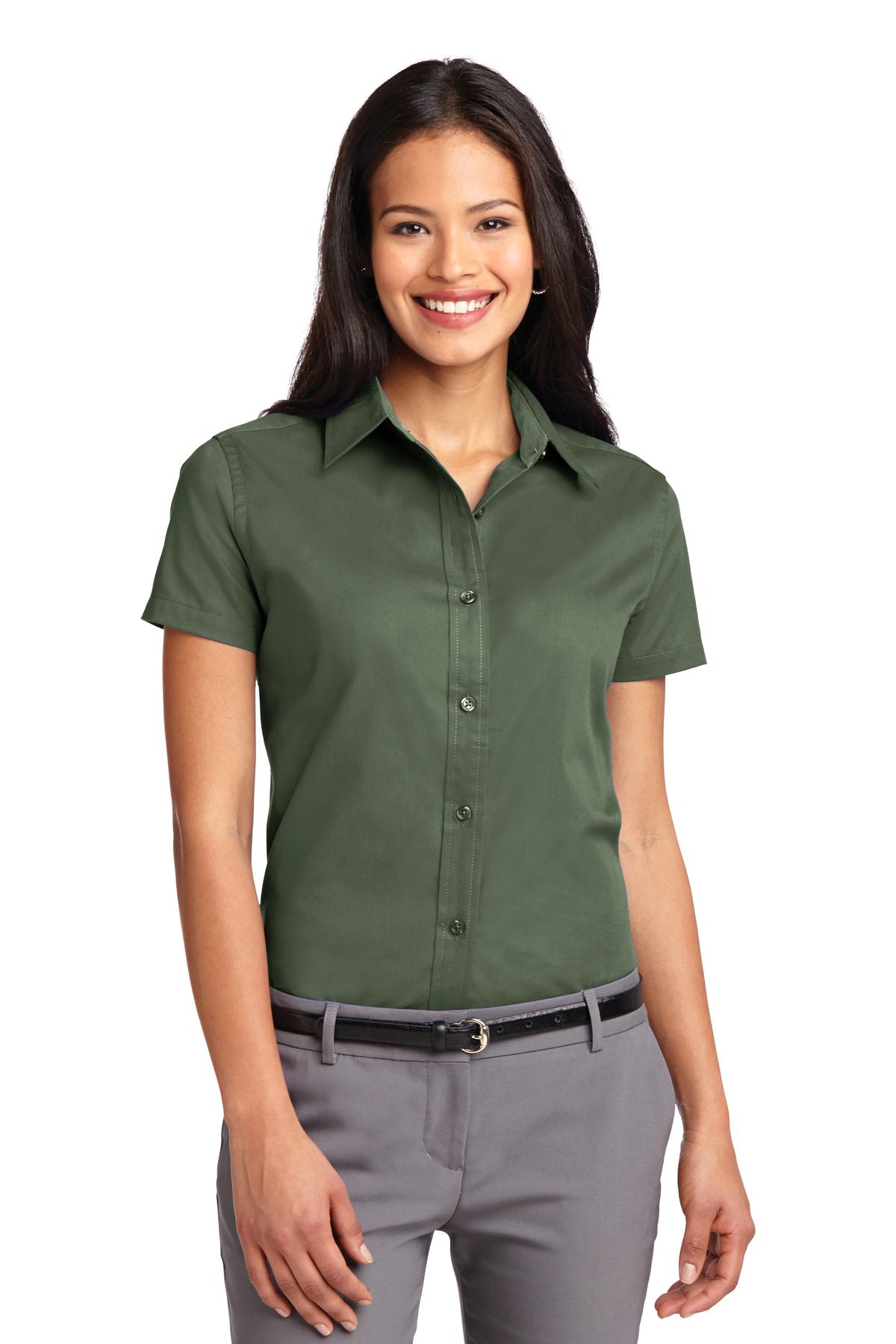 Port Authority? Women's Short Sleeve Easy Care  Shirt.