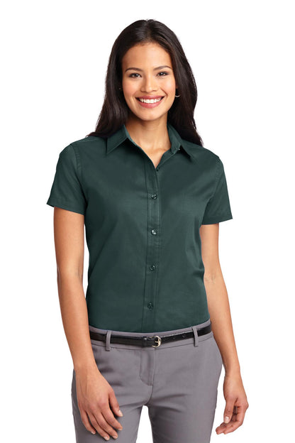 Port Authority? Women's Short Sleeve Easy Care  Shirt.