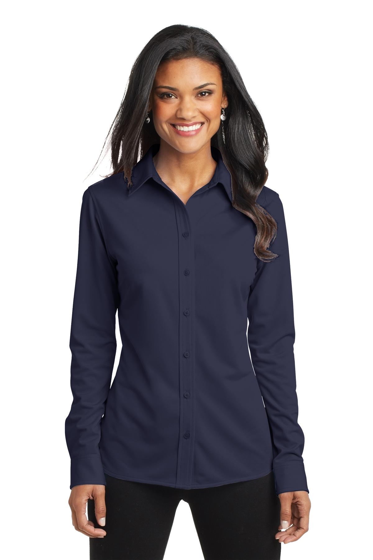 Port Authority? Women's Dimension Knit Dress Shirt. L57