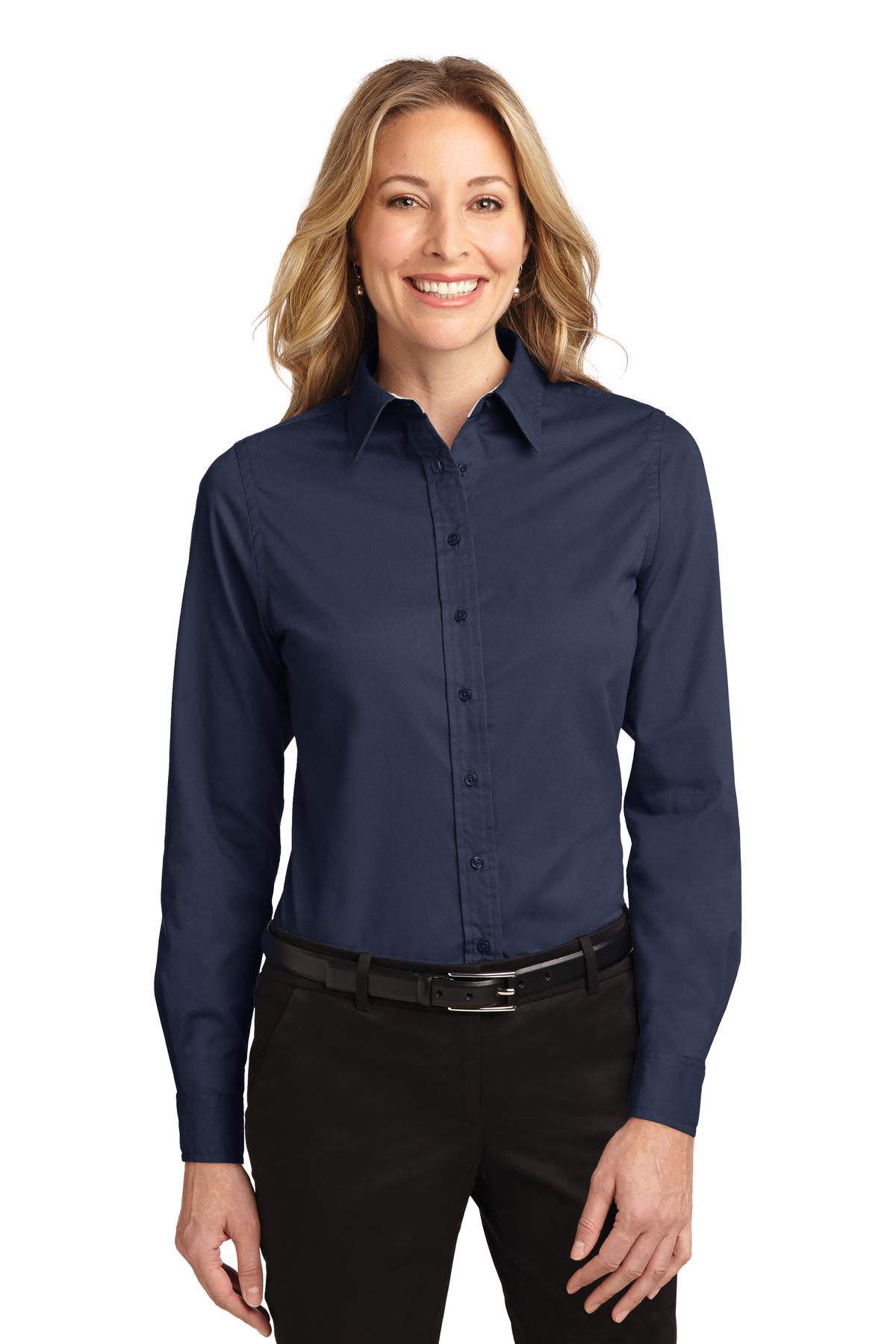 Port Authority? Women's Long Sleeve Easy Care Shirt.  L