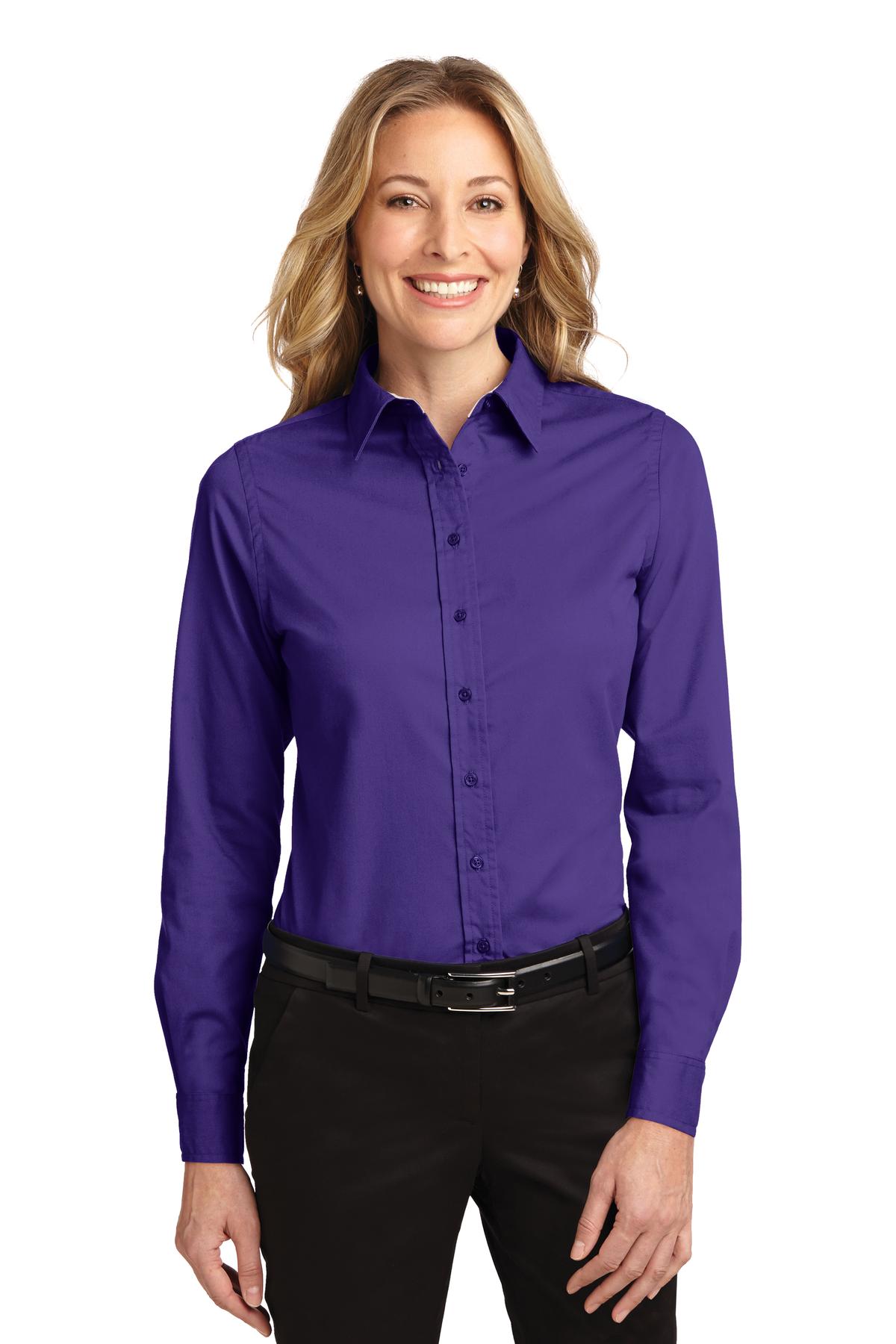 Port Authority? Women's Long Sleeve Easy Care Shirt.  L