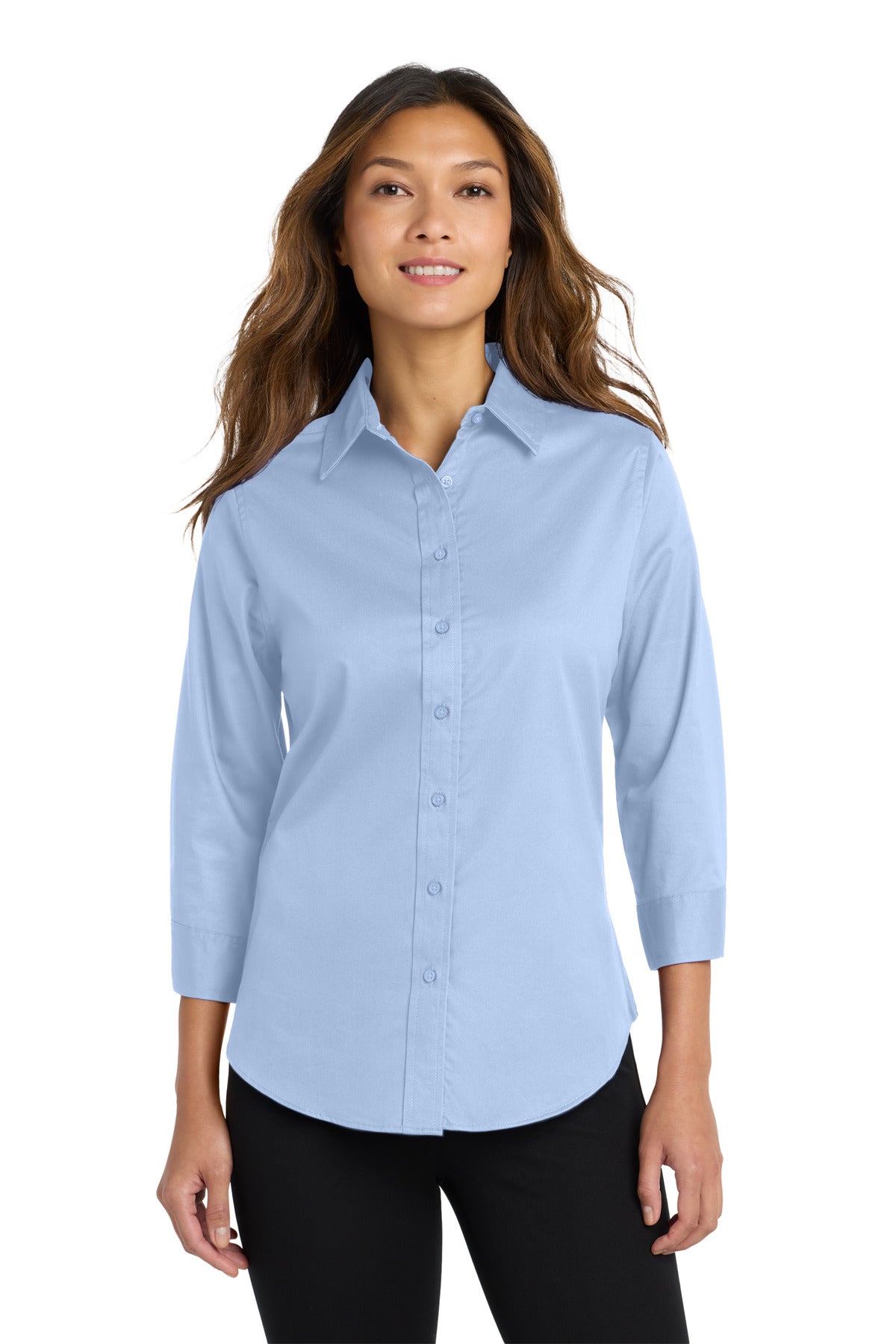 Port Authority® Women's 3/4-Sleeve Easy Care Shirt