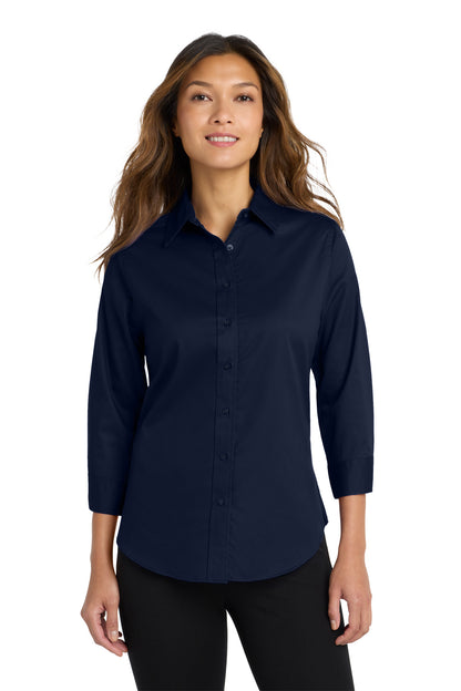 Port Authority® Women's 3/4-Sleeve Easy Care Shirt