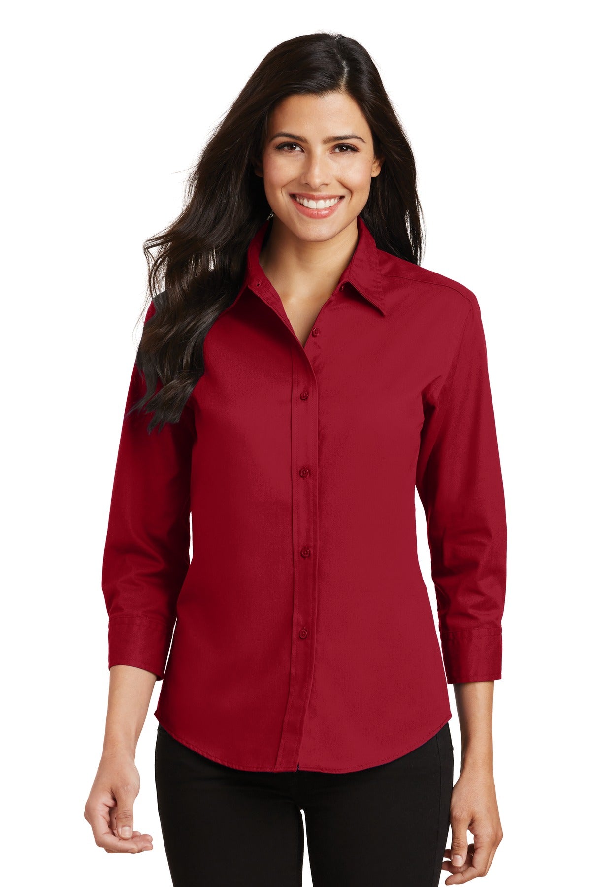 Port Authority? Women's 3/4-Sleeve Easy Care Shirt. L61