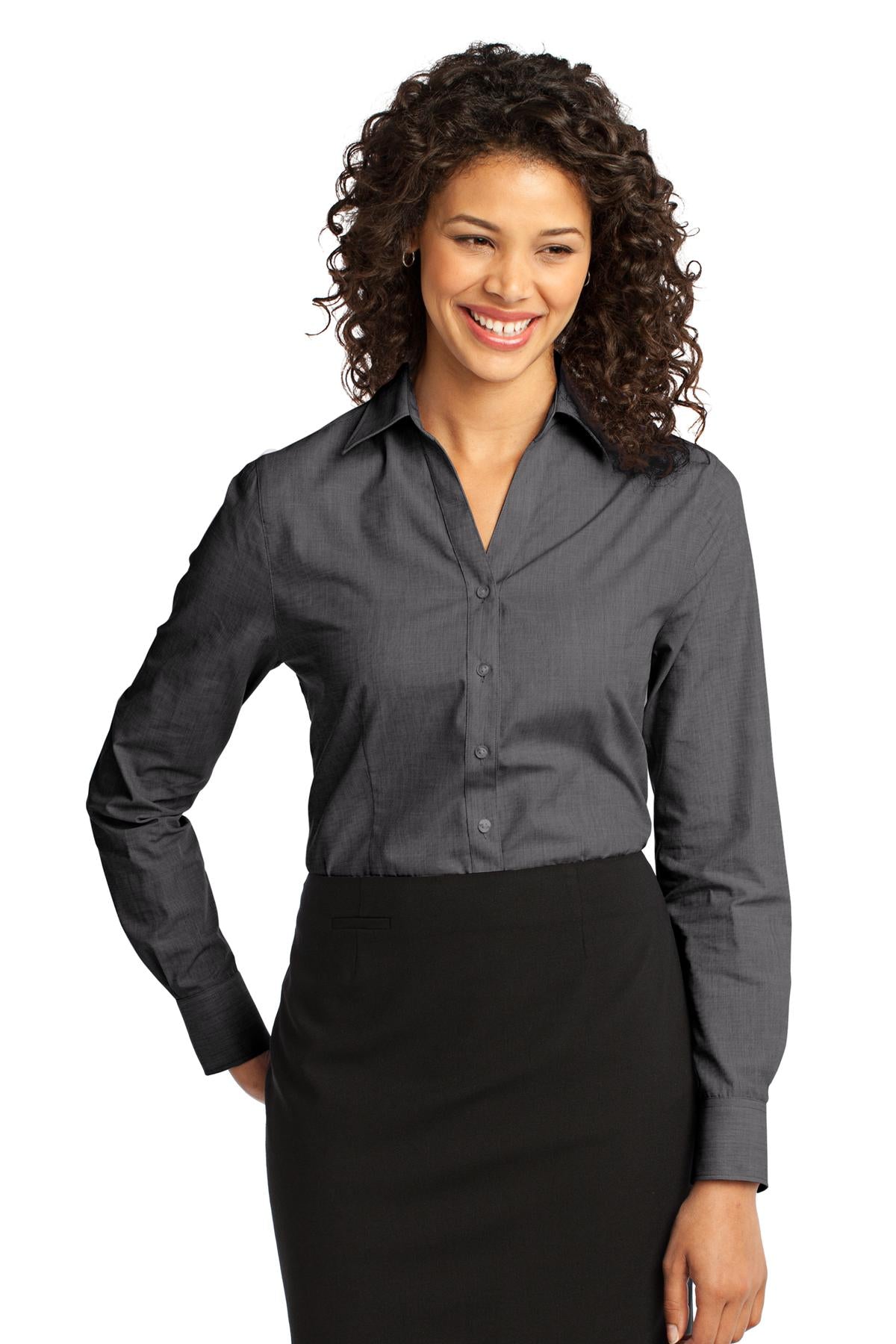 Port Authority? Women's Crosshatch Easy Care Shirt. L64