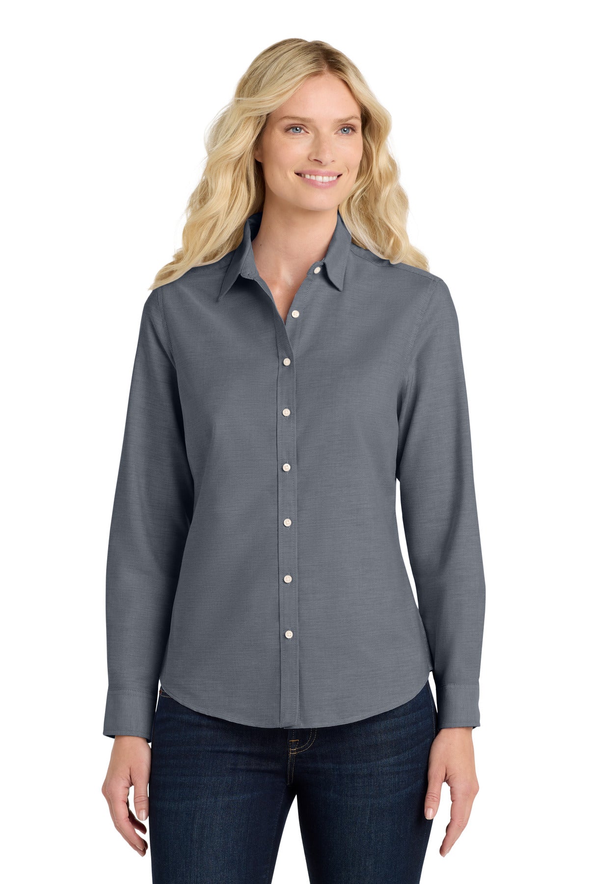 Port Authority® Women's SuperPro™ Oxford Shirt