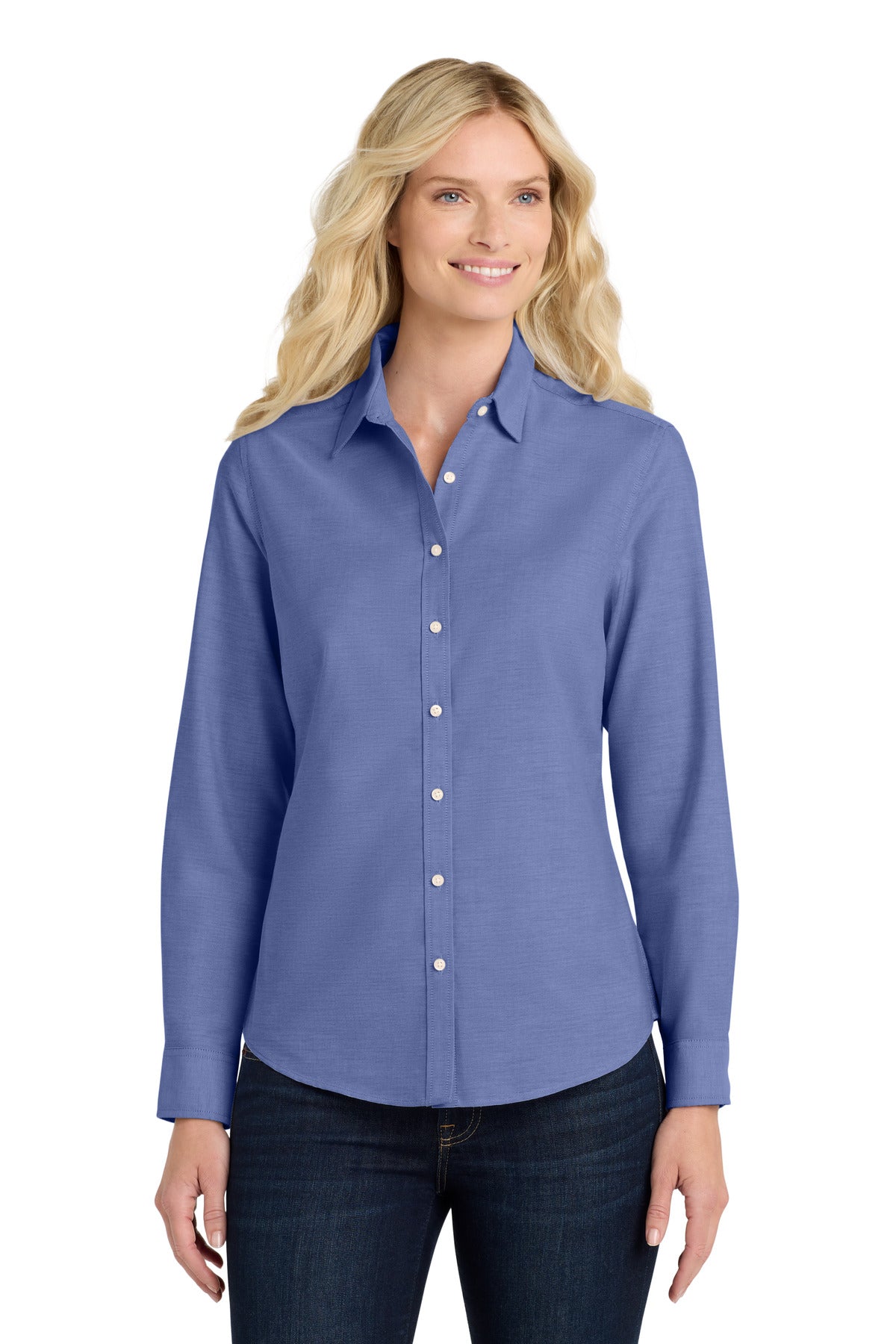 Port Authority® Women's SuperPro™ Oxford Shirt