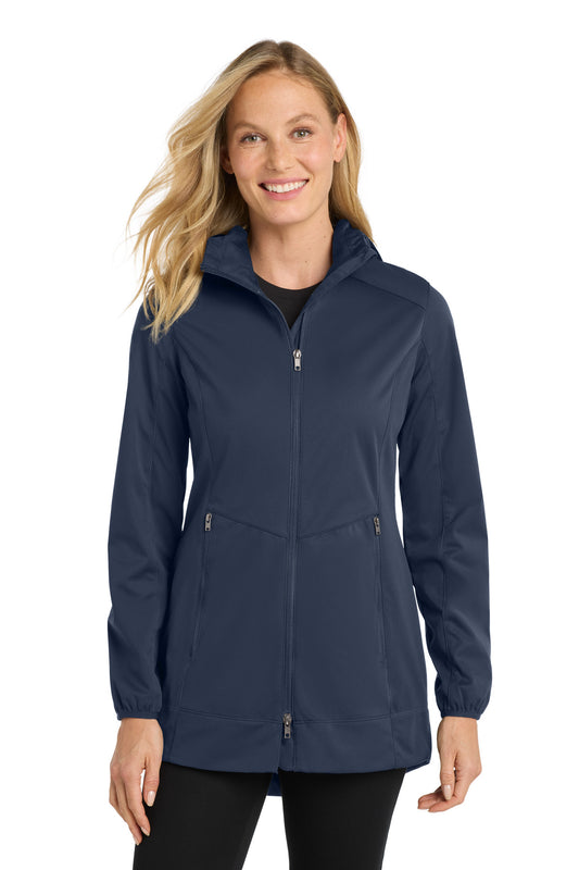 Port Authority® Women's Active Hooded Soft Shell Jacket