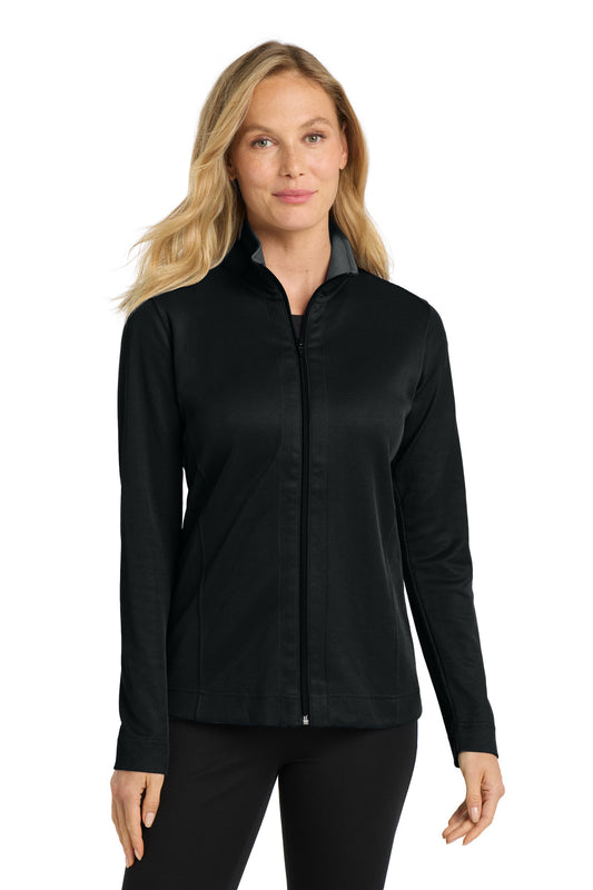 Port Authority? Women's Vertical Texture Full-Zip Jacke