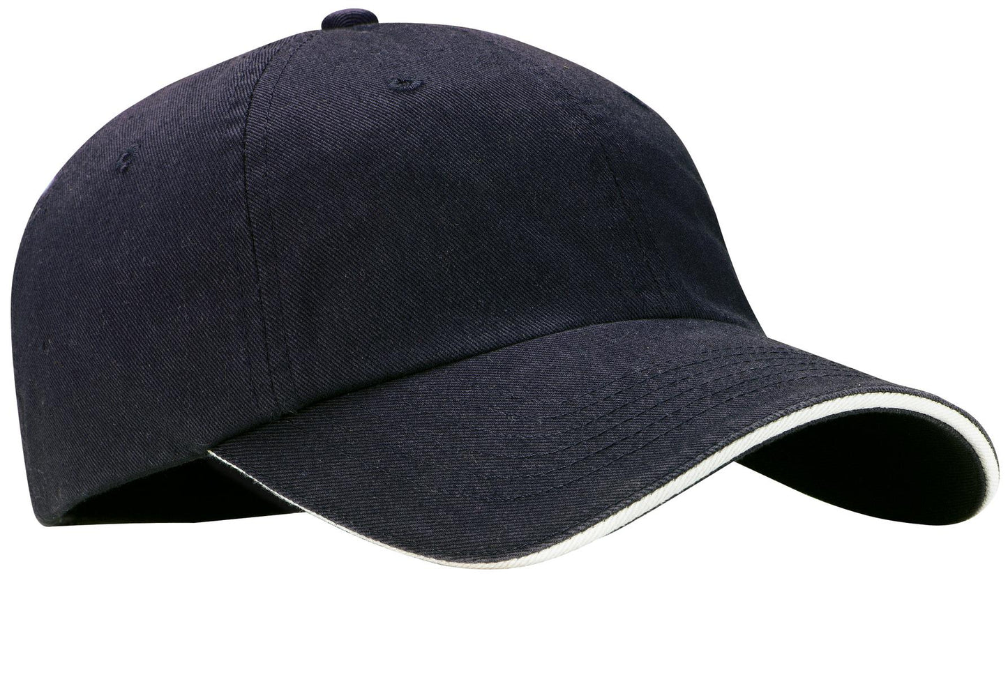Port Authority? Sandwich Bill Cap with Striped Closure.