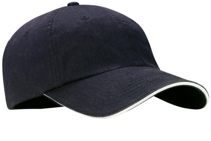 Port Authority? Sandwich Bill Cap with Striped Closure.