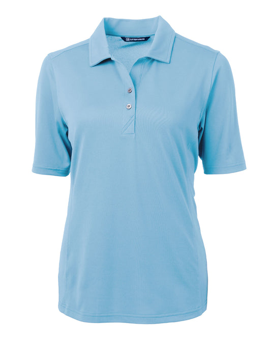 Cutter & Buck Virtue Recycled Featherlight Pique Womens Polo