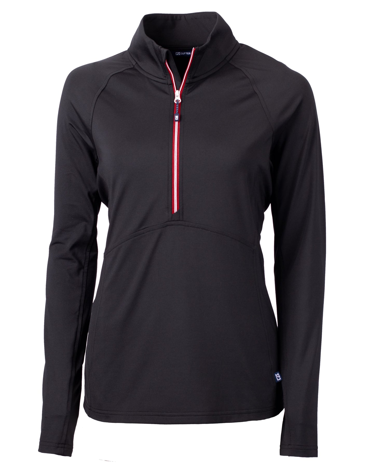 Cutter & Buck Adapt Recycled Soft Knit Stretch Womens Half Zip Pullover