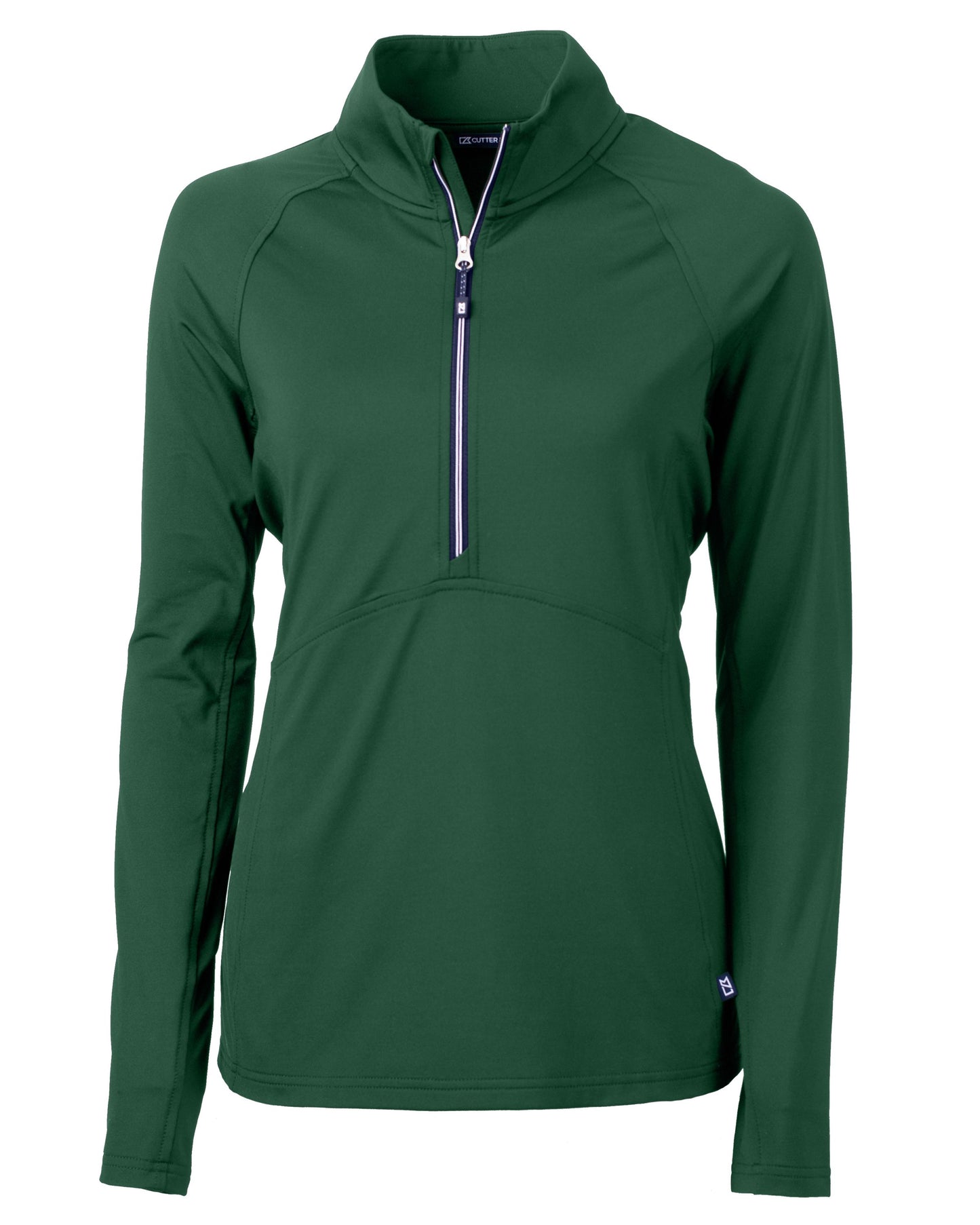 Cutter & Buck Adapt Recycled Soft Knit Stretch Womens Half Zip Pullover