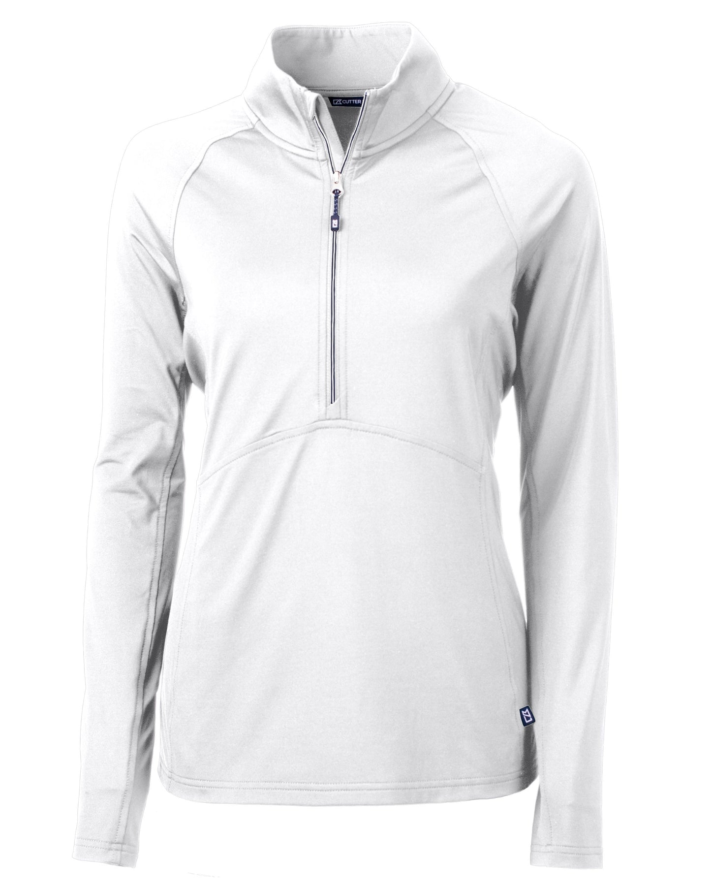 Cutter & Buck Adapt Recycled Soft Knit Stretch Womens Half Zip Pullover
