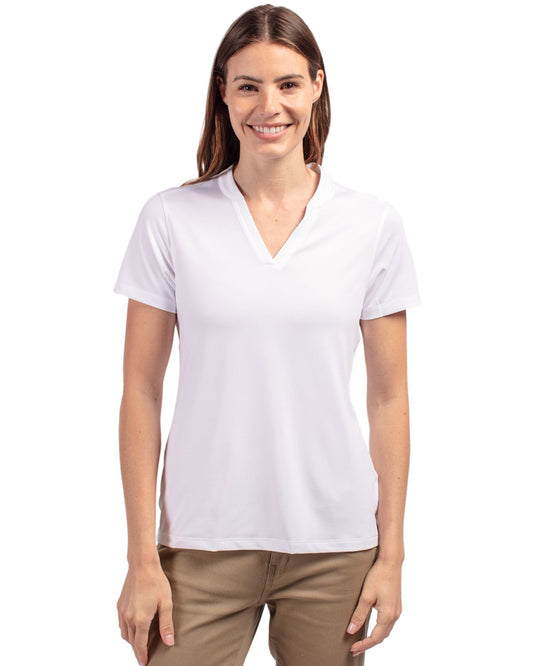 Cutter & Buck Forge Eco Heathered Stretch Womens Blade Top - LCK00153