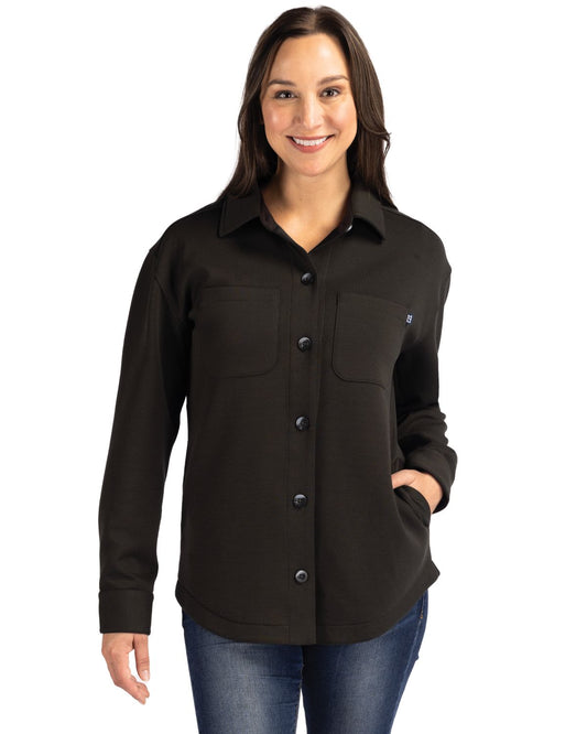 Cutter & Buck Roam Eco Recycled Womens Shirt Jacket - LCK00161