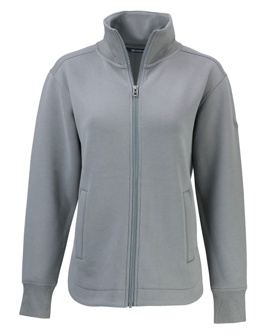 Cutter & Buck Roam Recycled Buttery-Soft Knit Womens Full Zip Jacket