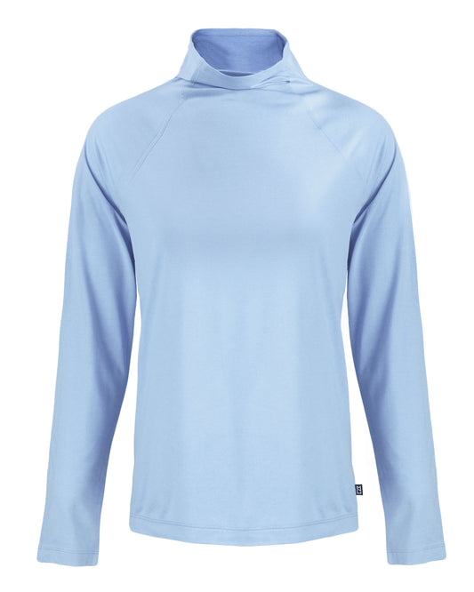 Cutter & Buck Coastline Recycled Double Peached Womens Funnel Neck Pullover