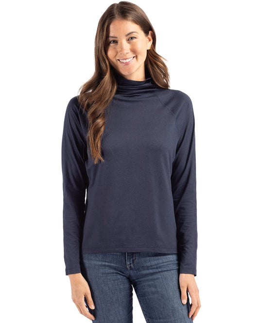Cutter & Buck Coastline Epic Comfort Recycled Womens Funnel Neck - LCK00183