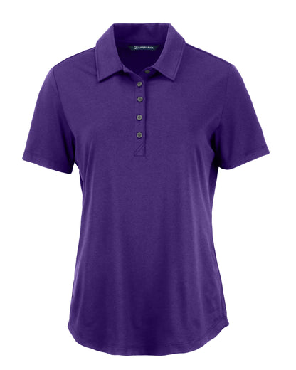 Cutter & Buck Coastline Recycled Double Peached Womens Polo