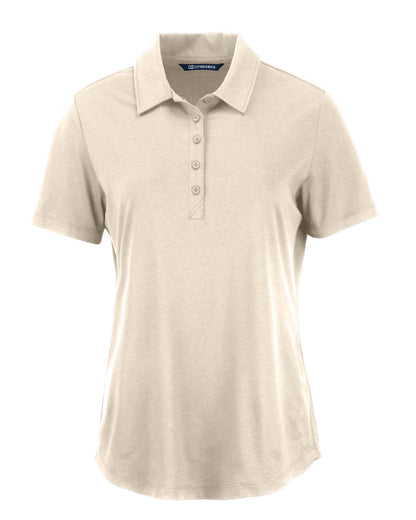 Cutter & Buck Coastline Recycled Double Peached Womens Polo