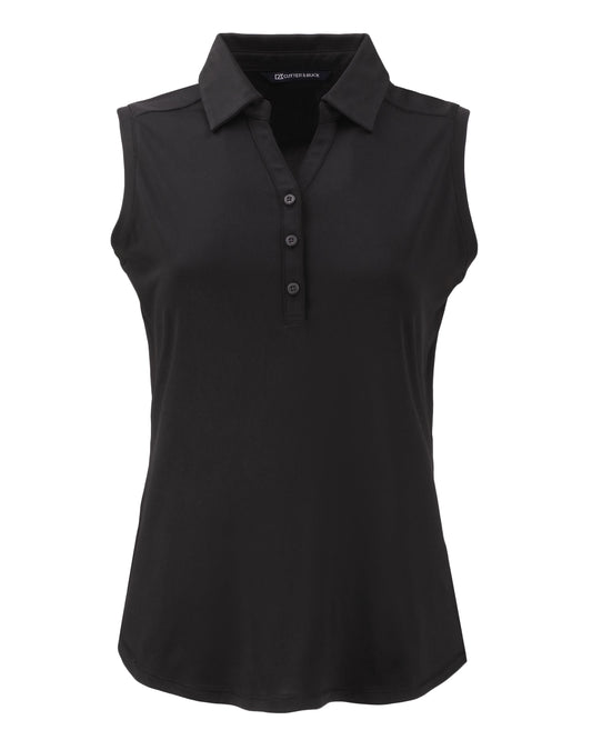 Cutter & Buck Forge Recycled Four-Way Stretch Womens Sleeveless Polo