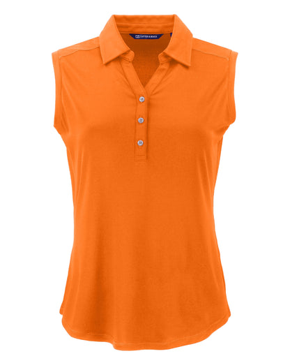 Cutter & Buck Forge Recycled Four-Way Stretch Womens Sleeveless Polo