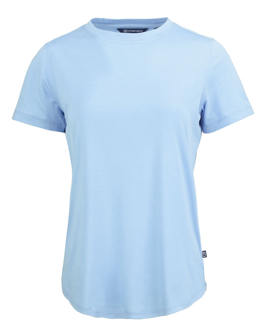 Cutter & Buck Coastline Recycled Double Peached Womens Short Sleeve Tee