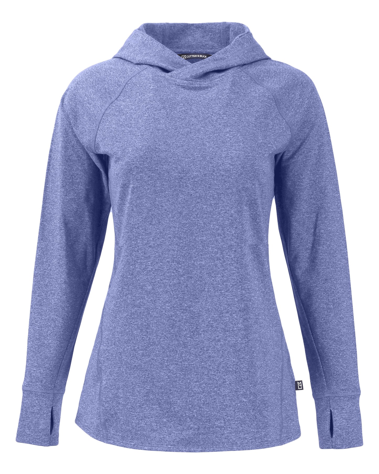 Cutter & Buck Adapt Recycled Soft Knit Stretch Womens Hooded Pullover
