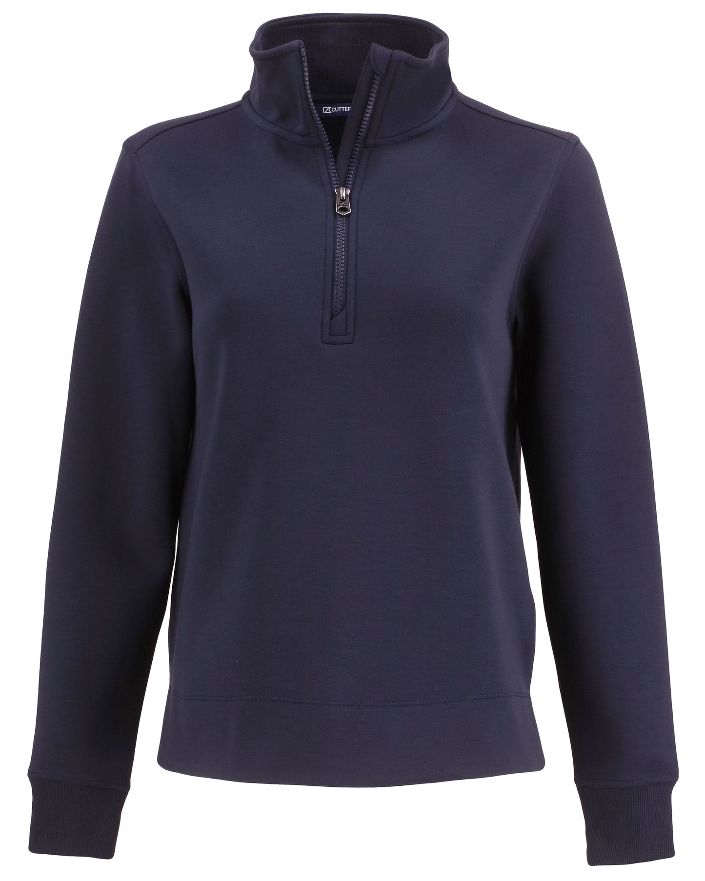 Cutter & Buck Roam Recycled Buttery-Soft Knit Womens Quarter Zip Pullover