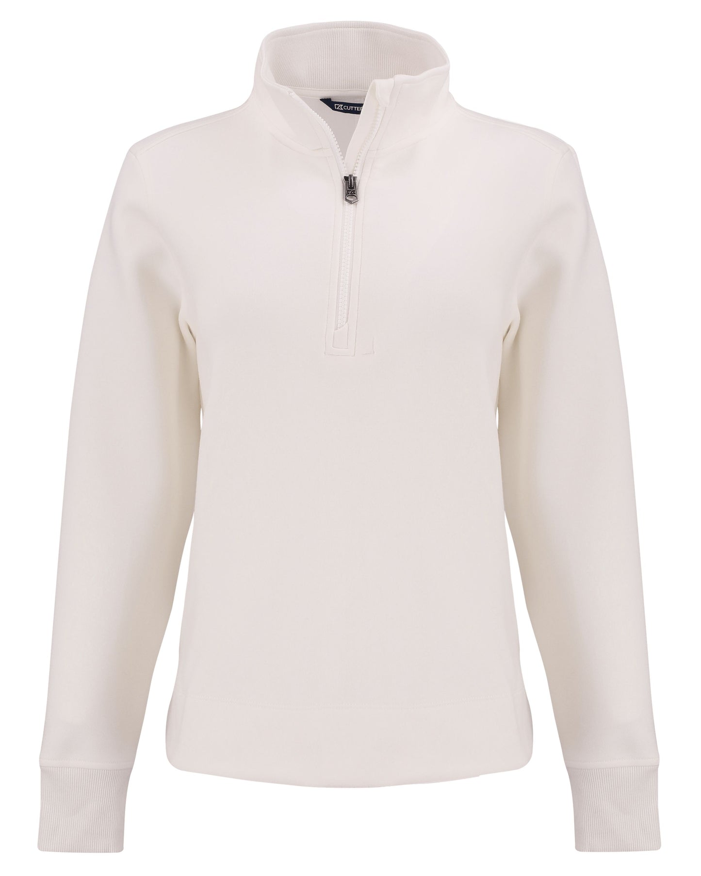 Cutter & Buck Roam Recycled Buttery-Soft Knit Womens Quarter Zip Pullover