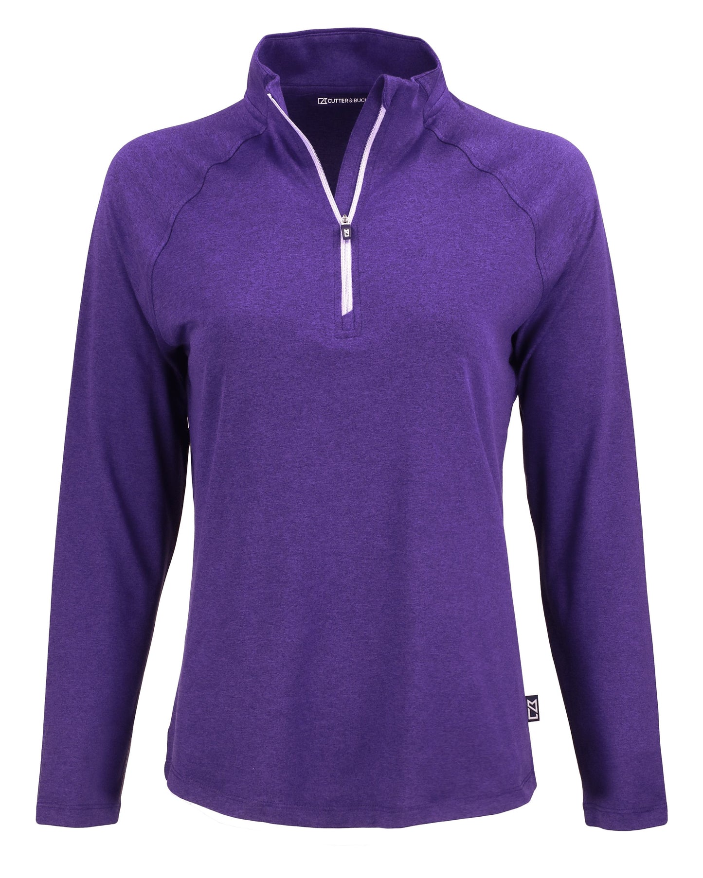 Cutter & Buck Coastline Recycled Double Peached Womens Quarter Zip Pullover
