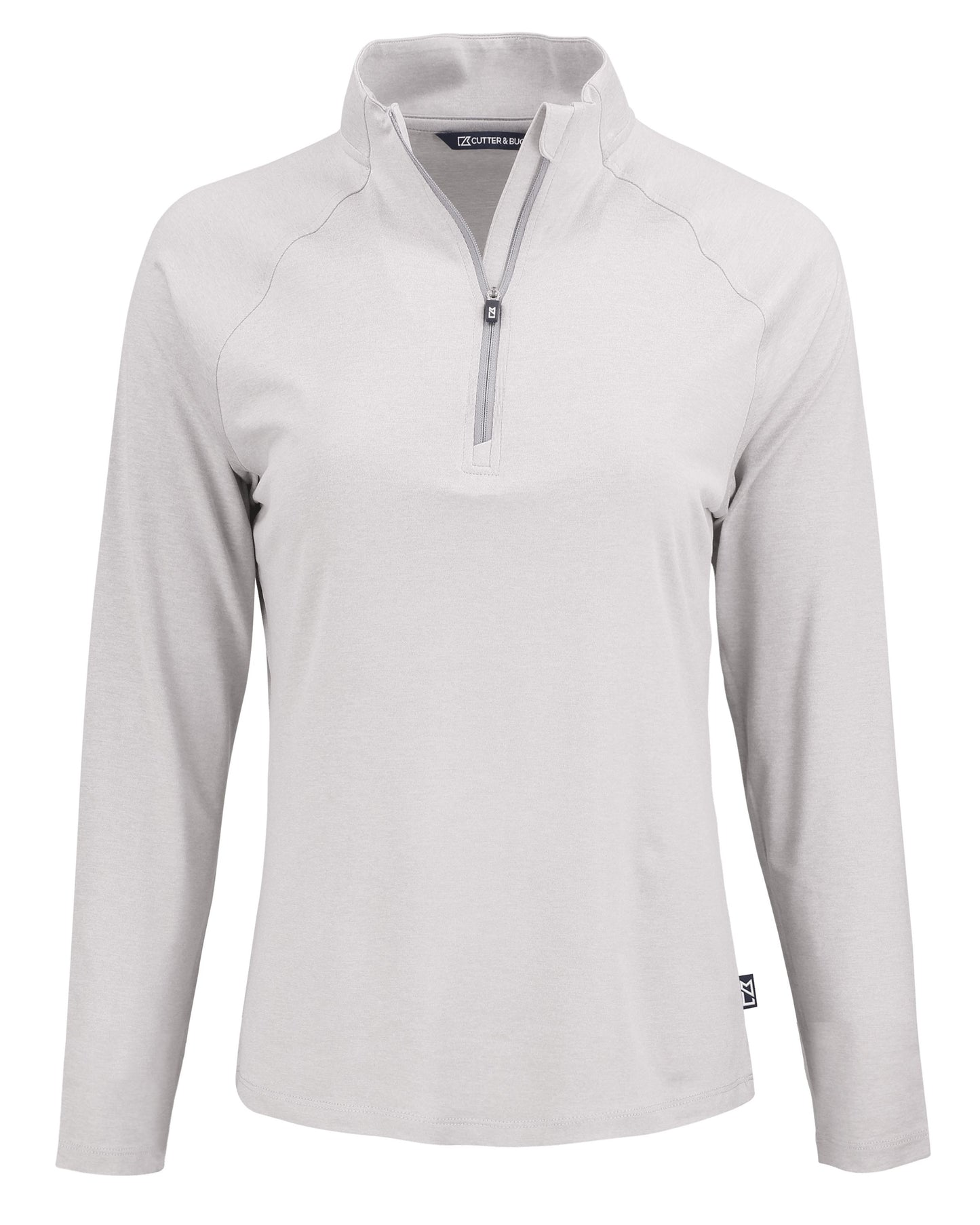 Cutter & Buck Coastline Recycled Double Peached Womens Quarter Zip Pullover