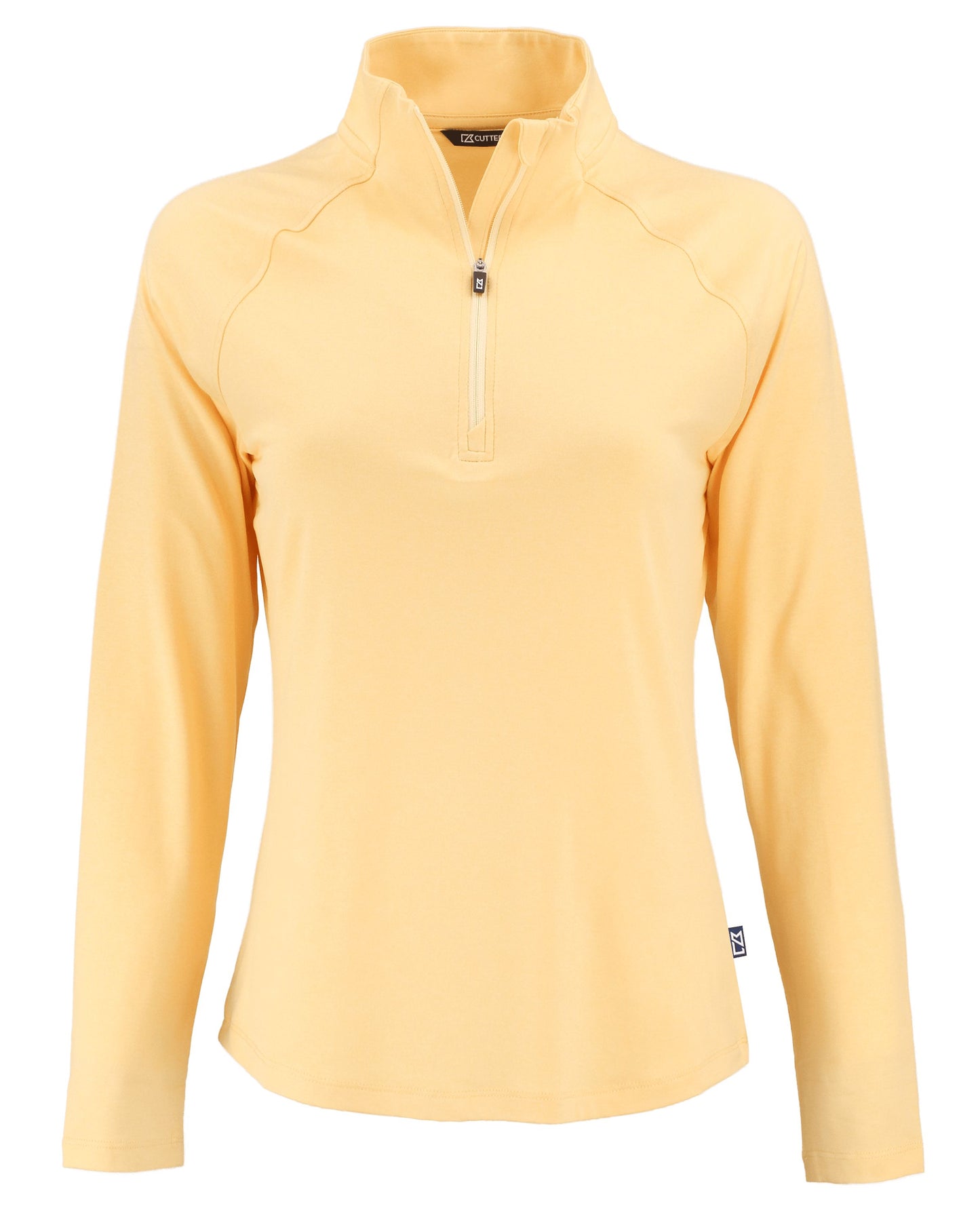 Cutter & Buck Coastline Recycled Double Peached Womens Quarter Zip Pullover