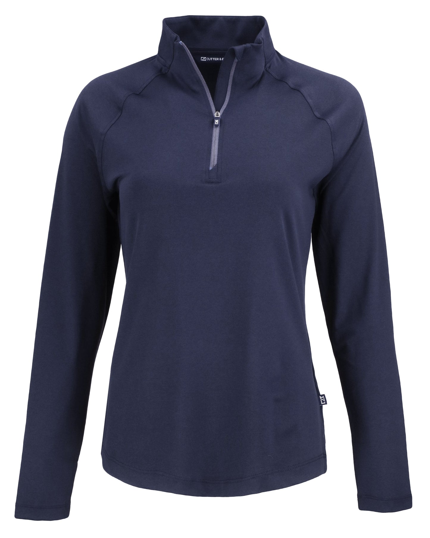 Cutter & Buck Coastline Recycled Double Peached Womens Quarter Zip Pullover