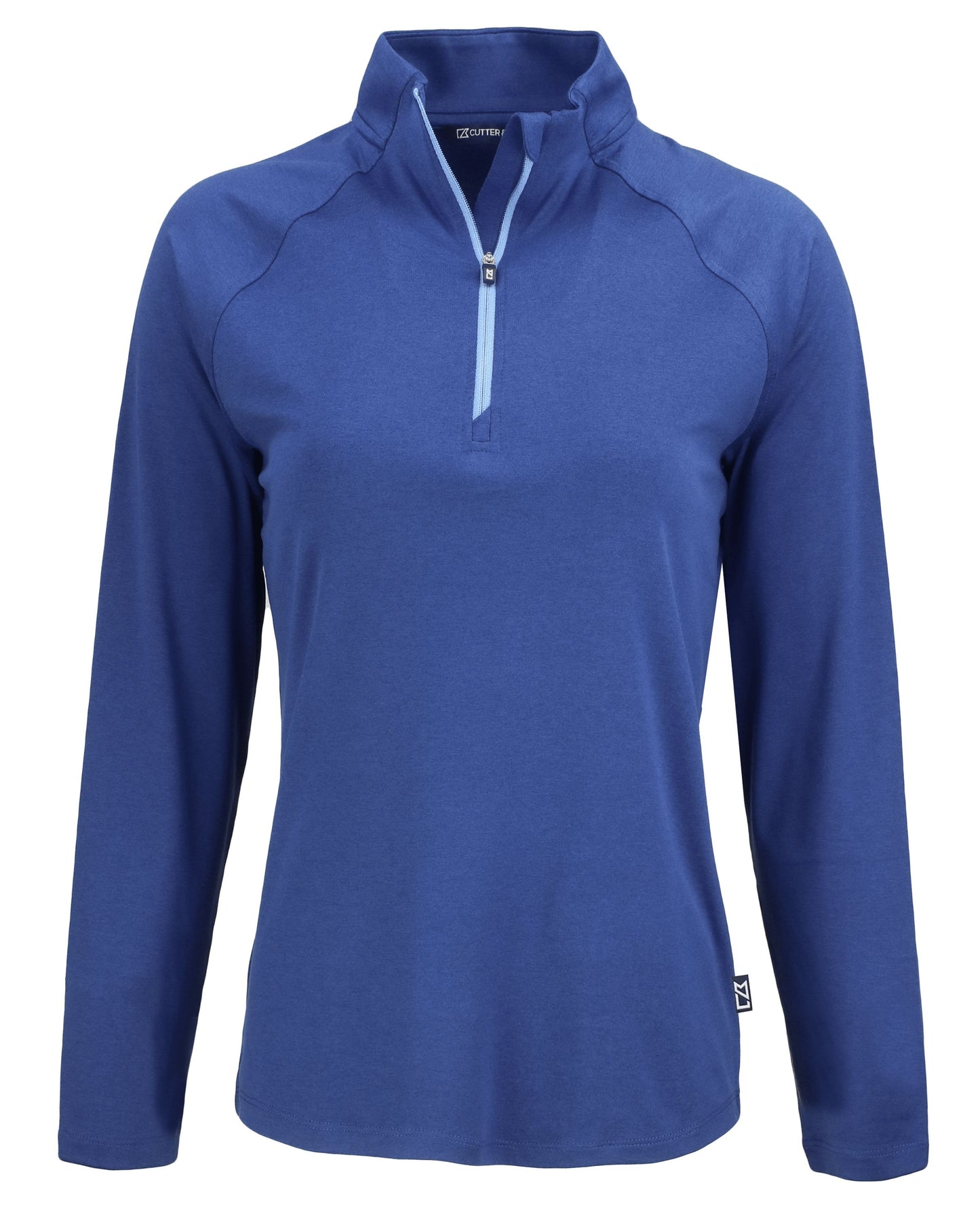 Cutter & Buck Coastline Recycled Double Peached Womens Quarter Zip Pullover