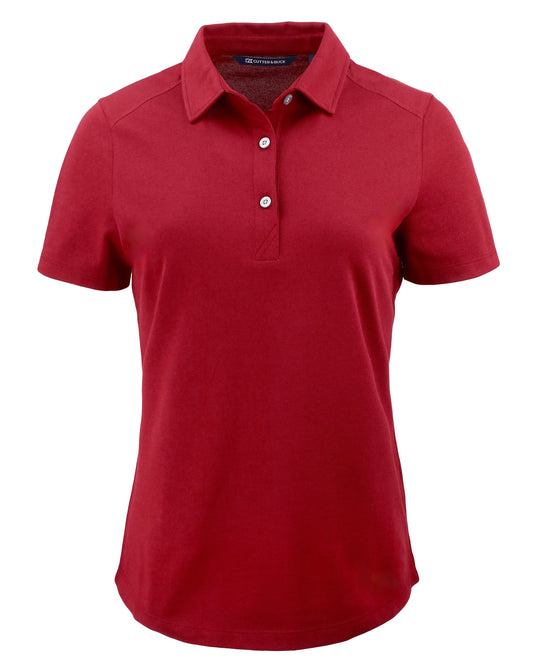 Cutter & Buck Advantage Refresh Epic Confidence Recycled Tri-Blend Pique Womens Polo