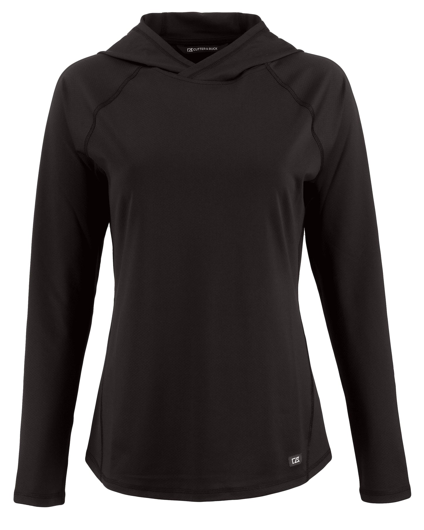 Cutter & Buck Prospect Recycled Featherlight Stretch Womens Hooded Pullover