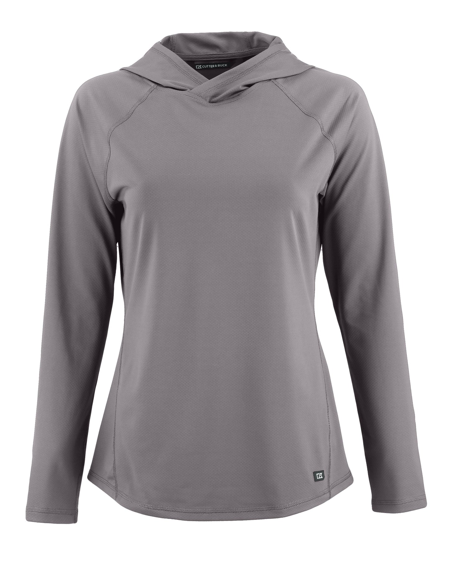 Cutter & Buck Prospect Recycled Featherlight Stretch Womens Hooded Pullover