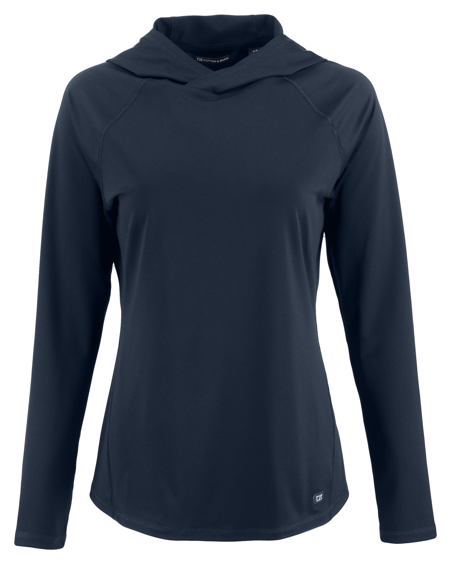 Cutter & Buck Prospect Recycled Featherlight Stretch Womens Hooded Pullover