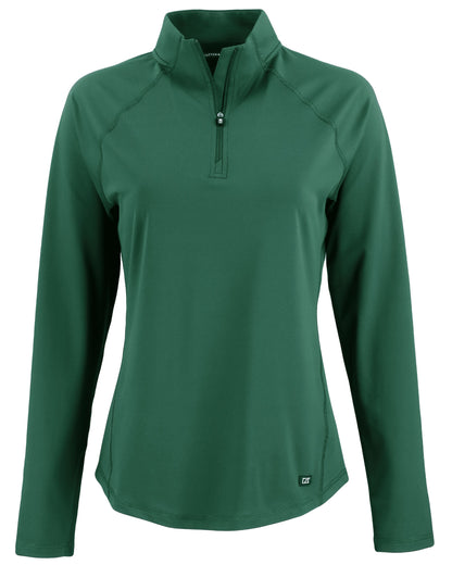 Cutter & Buck Prospect Recycled Featherlight Stretch Womens Quarter Zip